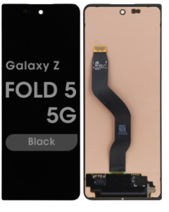 OEM Pull - Outer OLED Screen and Digitizer Assembly for Samsung Galaxy Z Fold 5 5G (F946) (Grade B Plus) (Black)