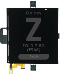Service Pack - OLED Screen and Digitizer Assembly for Samsung Galaxy Z Fold 7 5G (F966) (Main Screen) (No Frame) (Black)
