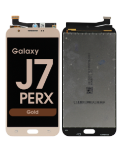 LCD Screen and Digitizer Assembly for Samsung Galaxy J7 Perx (J727) (No Frame) (Gold)
