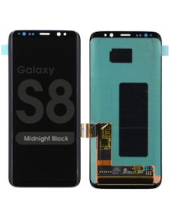 Refurbished - OLED Screen and Digitizer Assembly for Samsung Galaxy S8 (G950) (No Frame) (Midnight Black)
