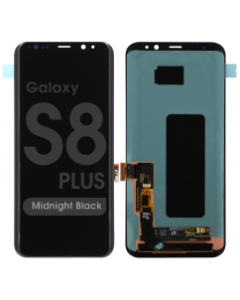 Refurbished - OLED Screen and Digitizer Assembly for Samsung Galaxy S8 Plus (G955) (No Frame) (Midnight Black)