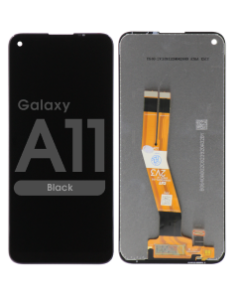 LCD Screen and Digitizer Assembly for Samsung Galaxy A11 (A115M / A115F) (No Frame) (Short Lens Version) (157.5MM) (Black)
