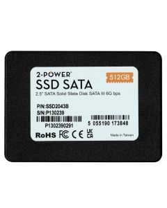 2-Power - 512GB 2.5" SATA-III SSD (SSD2043B)