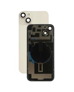 OEM Pull - Back Glass w/ Small Parts for iPhone 14 Plus (US Version) (Grade A) (Starlight)