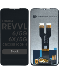 Refurbished - LCD Assembly for T-Mobile Revvl 6 5G / Revvl 6X 5G / Cricket Icon 4 (No Frame) (Black)