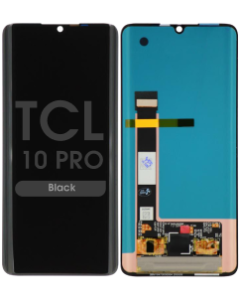 Refurbished - OLED Screen and Digitizer Assembly for TCL 10 Pro (T799B) (No Frame) (Black)