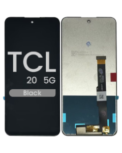 Refurbished - LCD and Screen Digitizer Assembly for TCL 20 5G (T781) (No Frame) (Black)