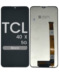 Refurbished - LCD and Screen Digitizer Assembly for TCL 40 X 5G (T609M) (No Frame) (Black)