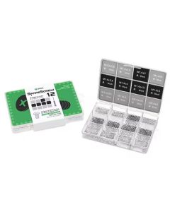 (1200 PCS Set) 2UUL - SC12 Spare Screw Kit - 12 Types of Phillips Screws for Android Phone Repairs