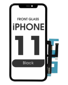 (4in1) Long Cable Front Glass w/ Digitizer / Frame / OCA for iPhone 11