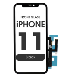(4in1) Long Cable Front Glass w/ Digitizer / Frame / OCA w/ out IC for iPhone 11