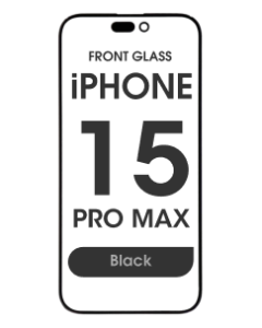 (2in1) Front Glass w/ OCA for iPhone 15 Pro Max