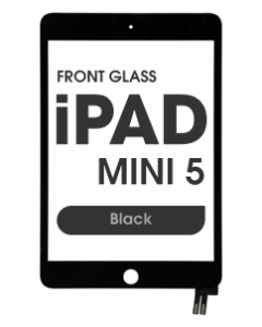 (3in1) Front Glass w/ Digitizer / OCA for iPad Mini 5 (Black)