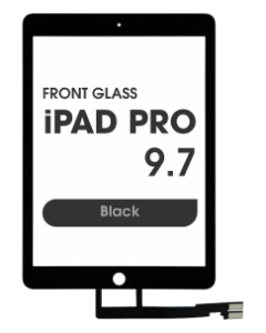 (3in1) Front Glass w/ Digitizer / OCA for iPad Pro 9.7 (Black)