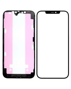 (3in1) Front Glass w/ OCA/frame bezel for iPhone 12 Pro Max