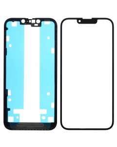 (3in1) Front Glass w/ OCA/frame bezel for iPhone 13