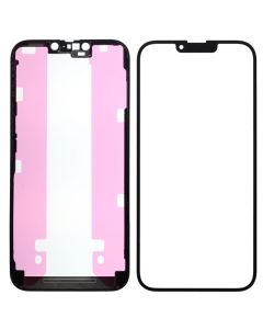 (3in1) Front Glass w/ OCA/frame bezel for iPhone 13 Pro Max