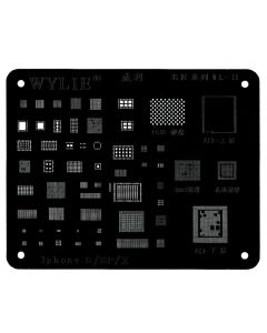 Wylie - WL-11 Stencil Planting Tin Net for iPhone 8 / 8P / X