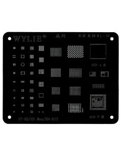 Wylie - WL-12 Stencil Planting Tin Net for iPhone XS / XS Max / XR