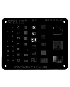 Wylie - WL-13 Stencil Planting Tin Net for iPhone 11 / 11 Pro / 11 Pro Max