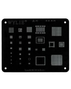 Wylie - iPad 6 / iPad Mini 4 / iPad Air 2 Stencil Planting Tin Net