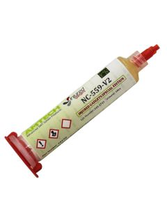 AMTECH - NC-559-V2 No-Clean Tacky Solder Flux w/ UV-Tracer - 10cc Syringe