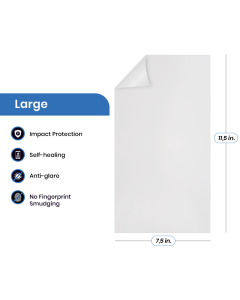 (10 Pack) ProtectionPro - Blank Ultra Matte Film (Large)