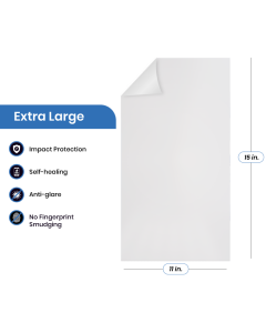 (10 Pack) ProtectionPro - Blank Ultra Matte Film (Extra Large)