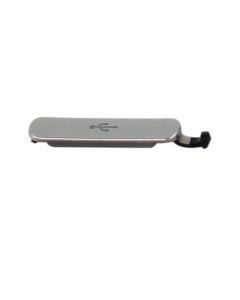 Micro USB Dock Port Cover for Samsung Galaxy S5 (G900) (Shimmery White)