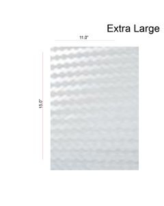 ProtectionPro - Blank Carbon Fiber White Film (Extra Large)