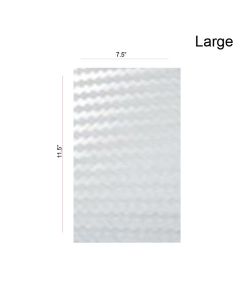 ProtectionPro - Blank Carbon Fiber White Film (Large)