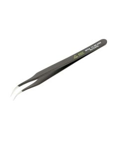 Wiha - ESD Safe Extra Fine 120mm Curved Tweezers (7a SA-ESD)