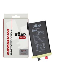 XCAP - Battery Cell without Flex for iPhone 12 / 12 Pro (BMS) (3320 mAh) (Spot Weld Required)