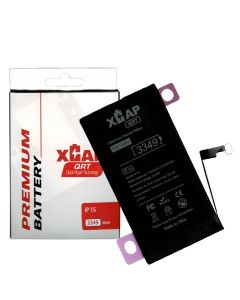 XCAP QRT - Battery for iPhone 15 (3349 mAh) (Pairable) (Quick Repair Technology)