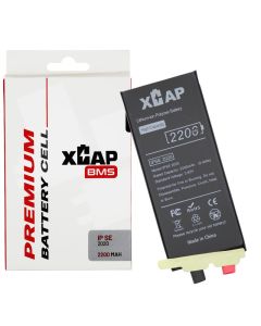 XCAP - Battery Cell without Flex for iPhone SE 2020 (BMS) (2200 mAh) (Spot Weld Required)