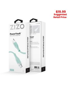 ZIZO - PowerVault Cable USB-C to USB-C 6FT (Teal)