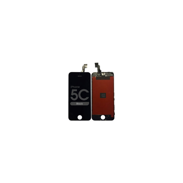 Premium Refurbished - LCD Screen and Digitizer Assembly for iPhone 5C (Black)