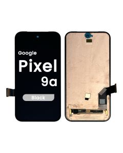 Refurbished - OLED Screen and Digitizer Assembly for Google Pixel 9a (No Frame) (Black) - Injured Gadgets
