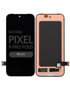 Refurbished - Outer OLED Screen and Digitizer Assembly for Google Pixel 9 Pro Fold (No Frame) (Black)