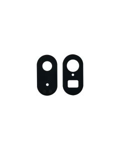 (2 pcs) Rear Camera Lens for Google Pixel 9 Pro Fold (Glass Only) (Black)