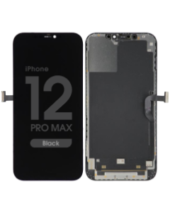 OEM Pull - OLED Screen and Digitizer Assembly for iPhone 12 Pro Max (Grade B Plus) (Black)