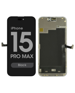 OEM Pull - OLED Screen and Digitizer Assembly for iPhone 15 Pro Max (Grade A) (Black)