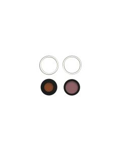 Premium - Rear Camera Lens w/Rings for iPhone 16 / 16 Plus (White)