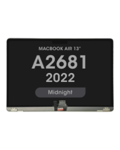 Premium - LCD Screen and Digitizer Assembly for MacBook Air 13" (M2) (A2681) (2022) (Midnight)