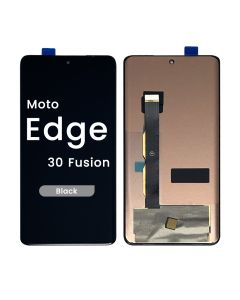 Refurbished - OLED Screen and Digitizer Assembly for Moto Edge 30 Fusion (XT2243-1 / 2022) / S30 Pro (XT2243 / 2022) (Black)