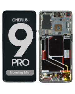 Refurbished - OLED Screen and Digitizer Assembly w/ Frame for OnePlus 9 Pro (Morning Mist)