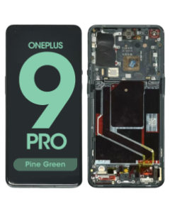 Refurbished - OLED Screen and Digitizer Assembly w/ Frame for OnePlus 9 Pro (Pine Green)