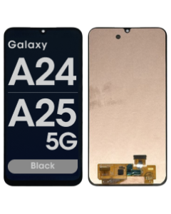 Refurbished - OLED Screen and Digitizer Assembly for Samsung Galaxy A24 (A245 / 2023) / A25 5G (A256 / 2023) (No Frame) (Black)