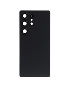 Back Cover w/ Adhesive / Camera Lens for Samsung Galaxy S25 Ultra 5G (S938) (No Logo) (Titanium Jet Black)