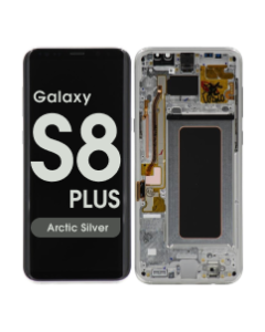 Service Pack - OLED Screen and Digitizer Assembly w/ Frame for Samsung Galaxy S8 Plus (G955) (Arctic Silver)